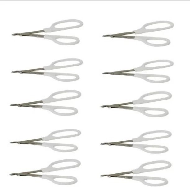 Better Buys Medical Surgical Staple Remover - White - 10 Pack First Aid Kit