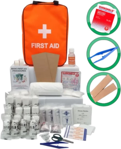 First Aid Kit Regulation 3 - Orange Bag First Aid Kit