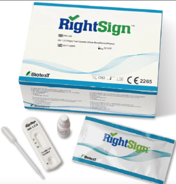 Right Sign HIV Rapid Test Cassette 25's First Aid Kit