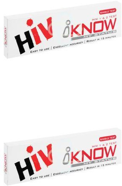 IKNOW HIV SINGLE TEST x 2 First Aid Kit