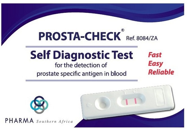 PHARMA Southern Africa PROSTA-CHECK - Prostate Test - Self Diagnostic Test First Aid Kit
