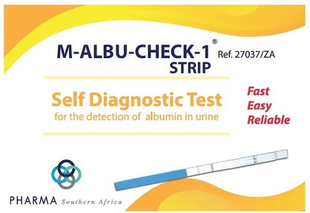 PHARMA Southern Africa M-ALBU-CHECK-1 - Self Diagnostic Test First Aid Kit