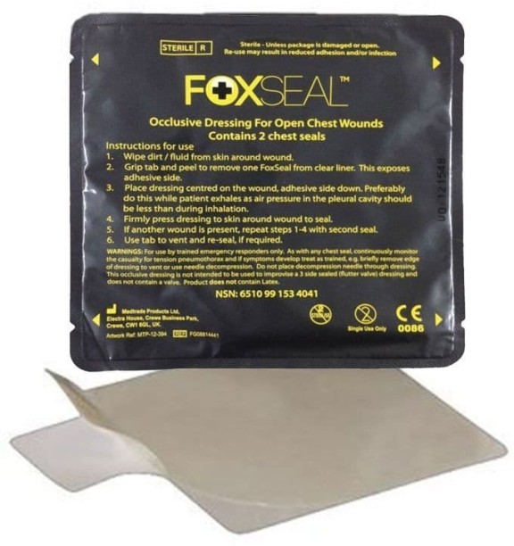 Celox Medical FOXSEAL First Aid Kit