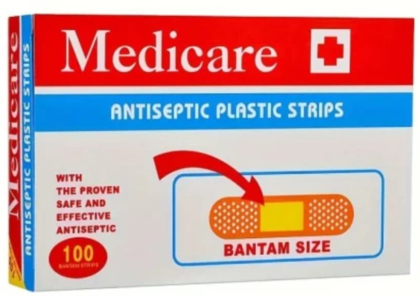 Medicare 100pcs/box Non-woven Wound Adhesive Plaster First Aid Tape