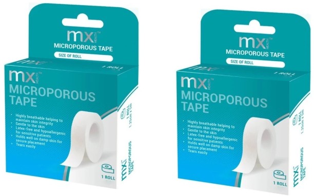 SA Microporous Tape 2.5cm x 3m Pack of 2 First Aid Tape