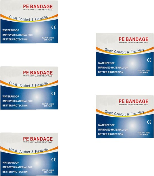 Firstaider (X5) Blue Plaster (100s) First Aid Tape