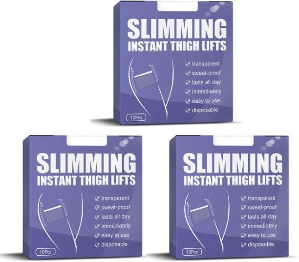 Fariedl Thigh Lift Tape, Transparent Lifting Adhesive Bandage Patch for Leg Body Sagging Skin Fat Anti Chafing Ultra Thin Inner Paste Waterproof Pad Disposable Shaping Leg Lifting Stickers First Aid Tape