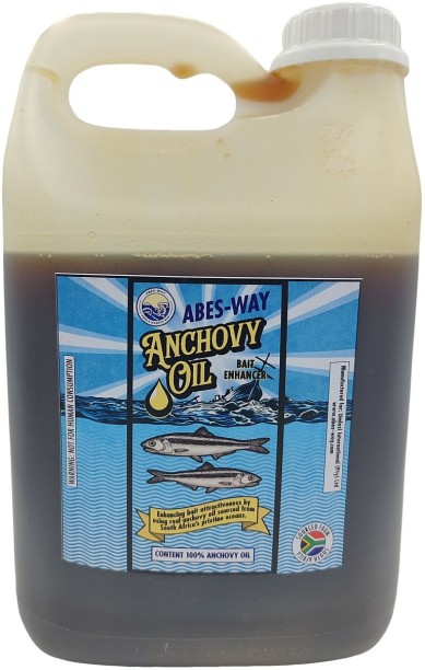 Abes-Way Anchovy Bait Oil Bulk 2 Litre Scent Fish Bait