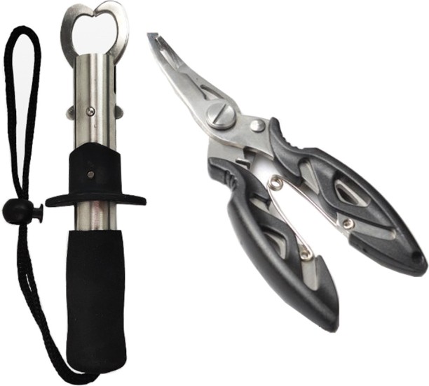 ALANES FMO011 Stainless Steel Freshwater Spring Loaded Fish Mouth Opener With Separator