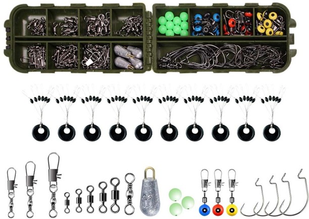 ALANES Circle Rolled-in Stainless Steel Fishing Hook