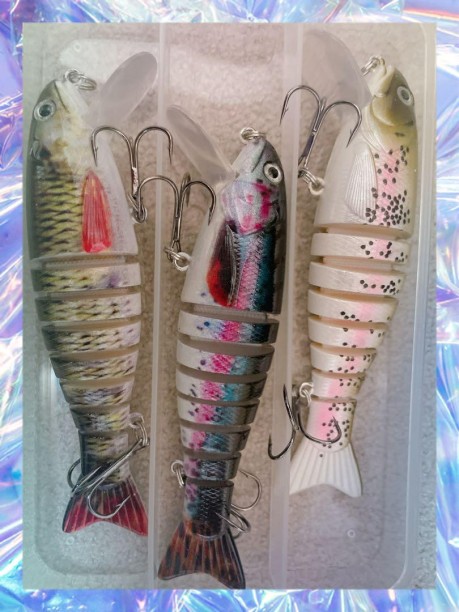 SWIMING plastic Fish Decoy Fishing Lure