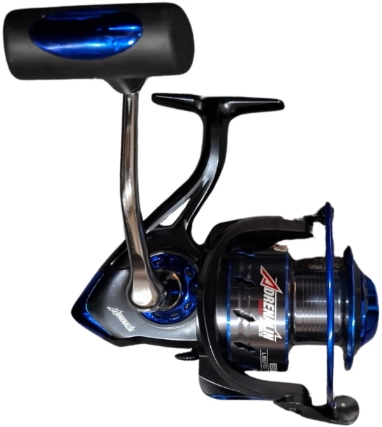 Adrenalin Blue Surf 8000 Front Right & Left Spin Fishing Reel