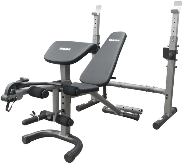 Trojan Pro Series With Rack Multipurpose Fitness Bench