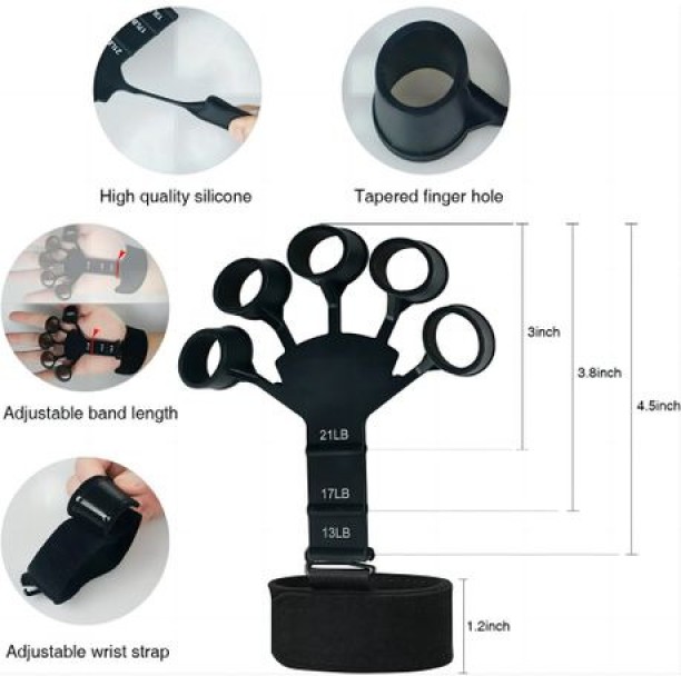 top sale trader Strengthener Hand Grip - Pack Of 2 adjustable resistance spring-style hand grip