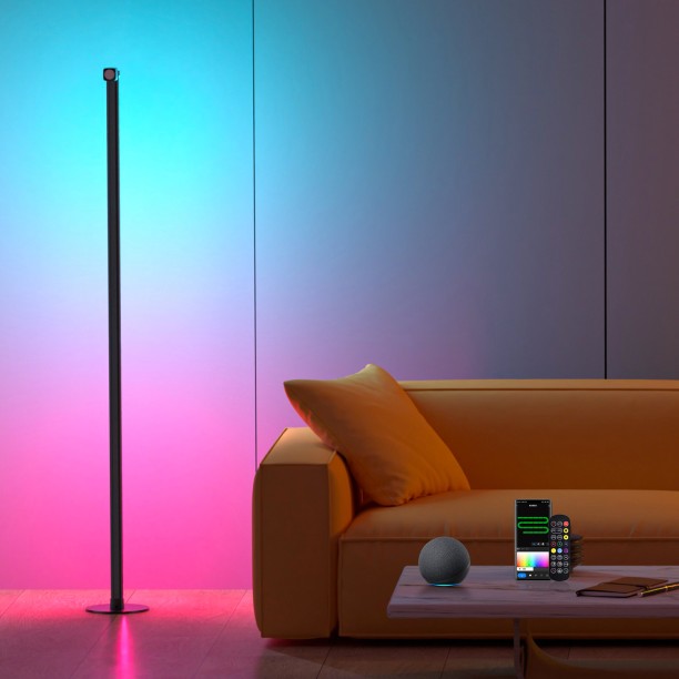 Shine Flares Torchiere Floor lamp
