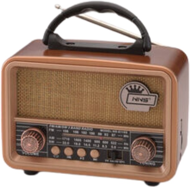 NNS NS-8110BT NNS Rechargeable Retro Radio FM Radio