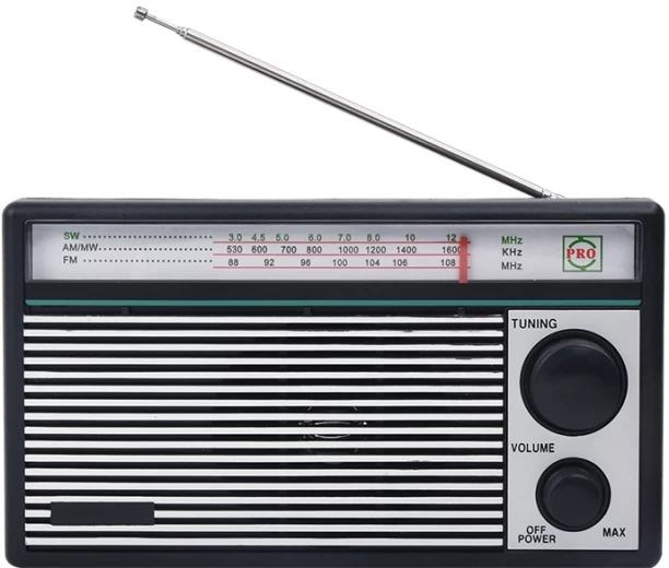 Ecco EC-1300 MW/FM/SW 3 Band High Sensitivity Radio FM Radio