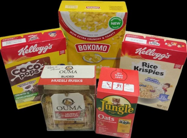 Mixed breakfast cereals 1 Mixed breakfast hamper Edible Combo
