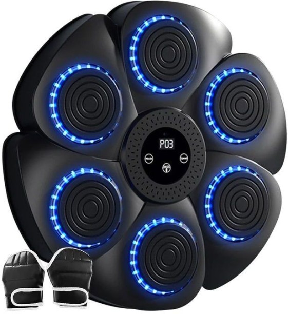 Non Branded Smart Music Boxing Machine Wall Mounted with MMA Gloves-T1-96 4 Chain Hooks Punching Bag Chain