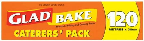 Glad Bake Non-stick baking and cooking paper Parchment Paper