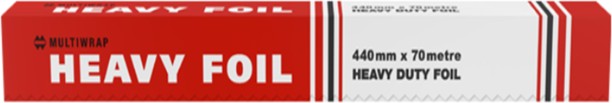 Multiwrap Heavy Duty Foil 70m x 440mm Aluminium Foil