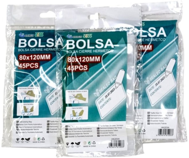 BOLSA Hermetic Sealing Bags 80x120mm 12x45pcs Cling Wrap