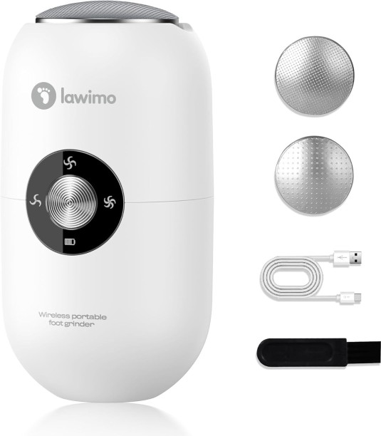 Flycross Electric Foot Callus Remover for Women Men Foot Brush