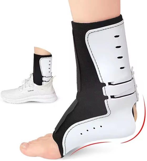 Fantasy Town Adjustable Drop Foot Orthosis 2 Pack - Hemiplegia Rehab Stabilizer Foot Pad