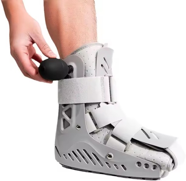 Fantasy Town Walking Boot for Broken Foot, Dual Independent Inflatable Airbags and Anti-slip Sole, Air Walker Boot Fits Both Feet Foot Pad