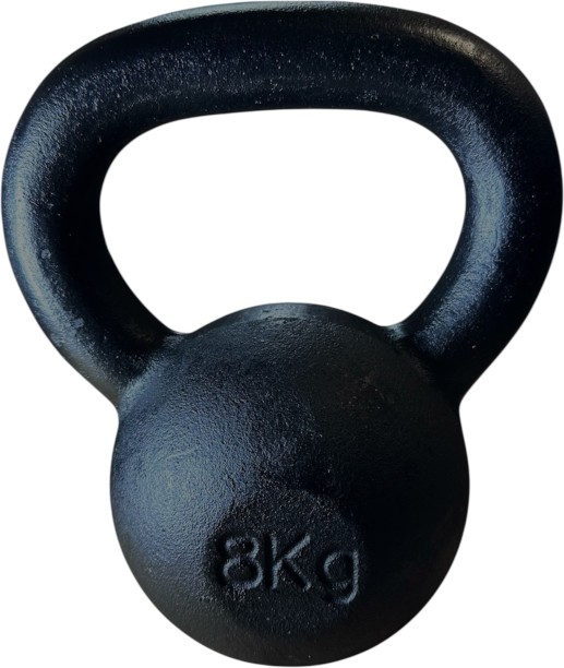 AFRI101 Full Cast Iron Black Kettlebell