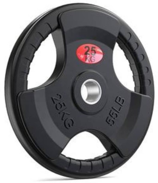 Generic F18-5-20 Rubber Coated Black Weight Plate