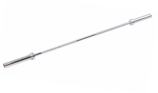 Generic Olympic Bar Bell Rod 1.8m Silver Wrist Weight