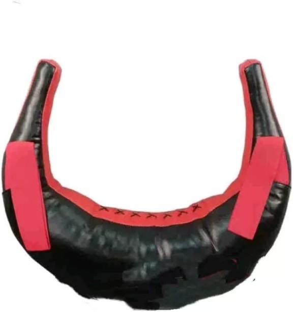 Generic 183955 Leather Training For Weightlifting Black, Red Bulgarian Bag/Power Bag/Sand Bag