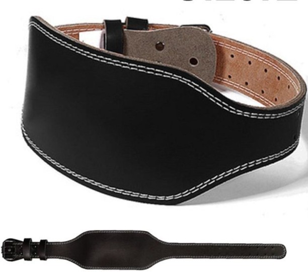 home gym Unisex Gym/Weight Lifting Belt - Black - M BLACK Weight Belt