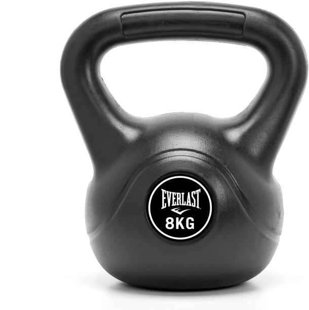Everlast 8Kg Kettlebell Black Kettlebell