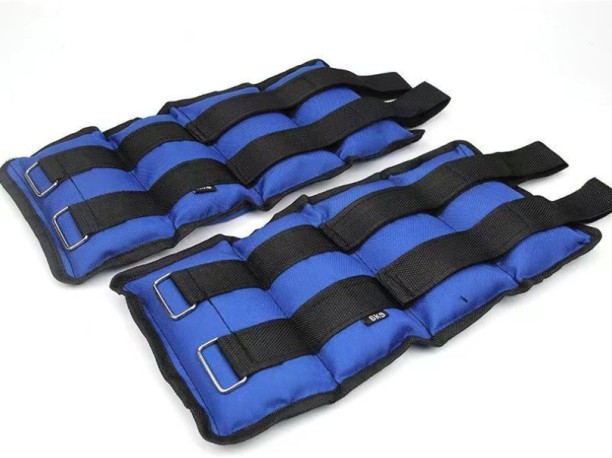 HOME GYM Sand Bag Adjustable Ankle/Wrist Weight BLUE Ankle & Wrist Weight