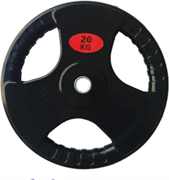 Generic 20kg Versatile Weight Plate For Comprehensive Fitness Training Black Weight Plate