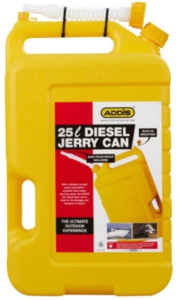 Addis HW2570450 25 L Fuel Can