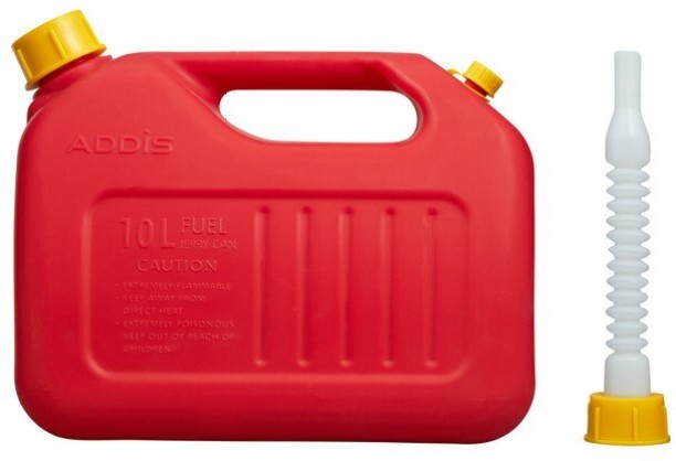 Addis Fuel Jerry Can 24654 10 L Fuel Can