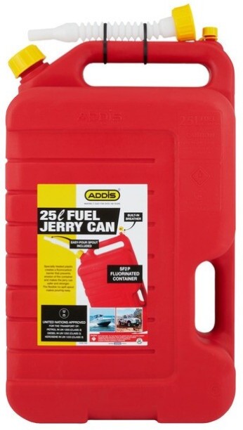 Addis Fuel Jerry Can 37302 25 L Fuel Can