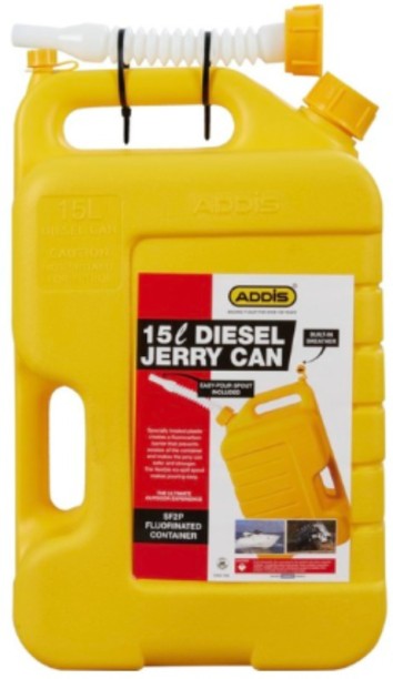 Addis Diesel Jerry 15 L Fuel Can