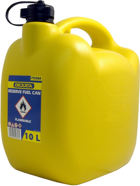 Dejuca Fuel Can and Spout 10 L Fuel Can