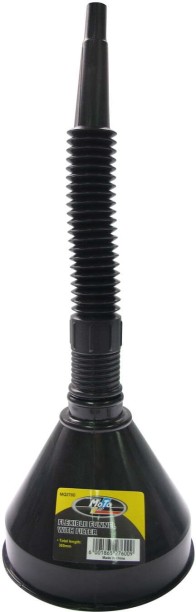 MOTO QUIP Flex 'N Fill Funnel Plastic Funnel Tube