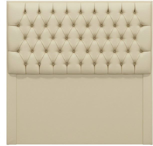 Bedplanet Furniture Leather Diamond Tufted Queen Bed Headboard Bed Frame