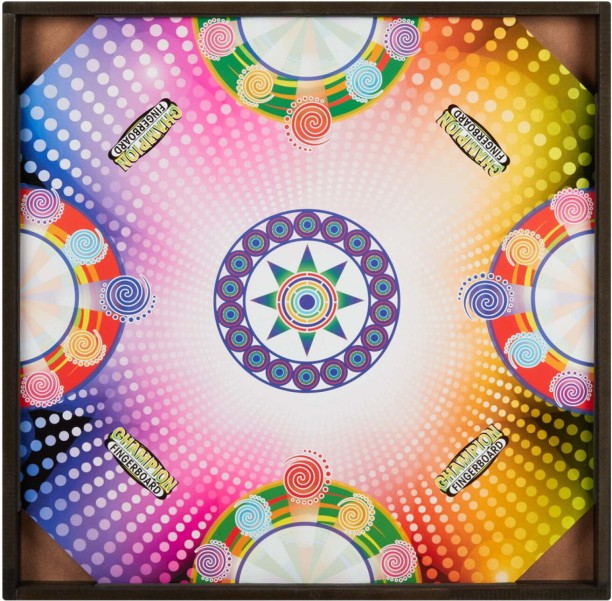 Shoot Champion Fingerboard with Discs 4 cm Carrom Board