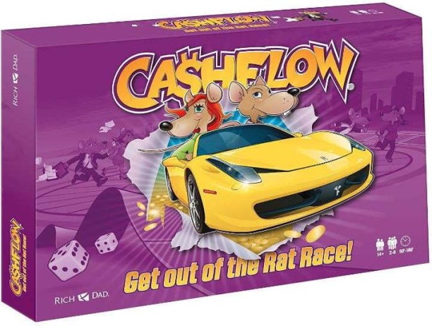 GREENWOOD DYNAMIC CashFlow Educational Investing Board Game 7 cm Archery Board