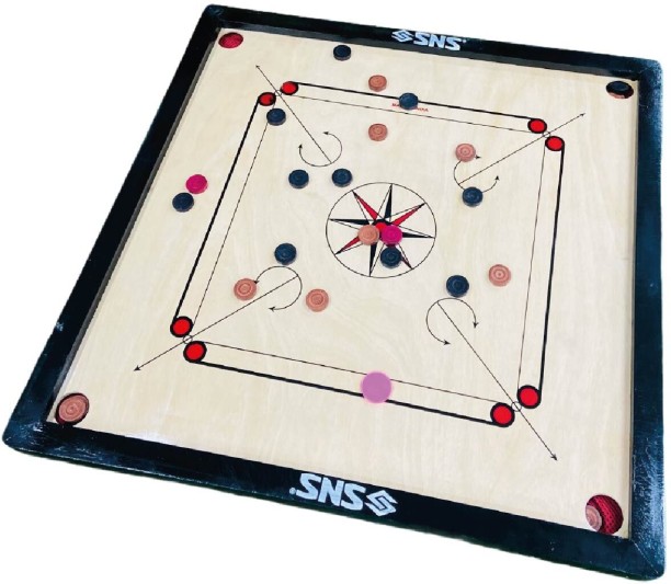 CARROM BOARD SNS 81 cm Carrom Board