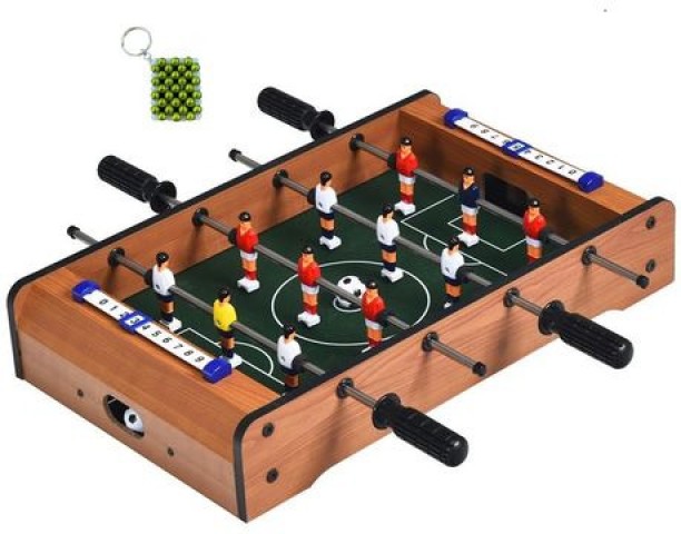 SA TRADE Foosball Table Soccer Set - Classic Indoor Game for Family Fun & Key Holder 9 cm Carrom Board