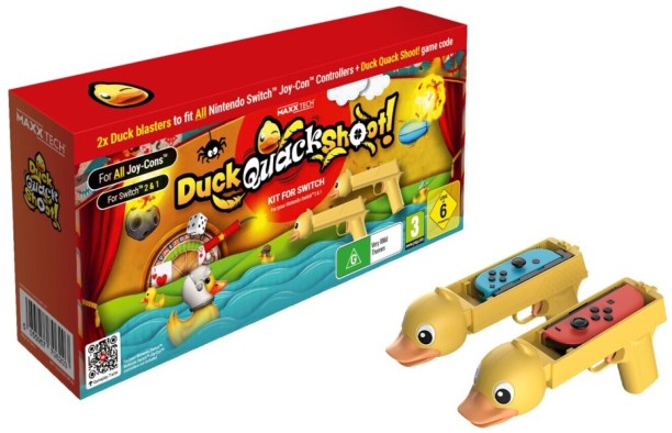 Maxx Tech Duck Quack Shoot Kit Wired & Wireless Gamepad