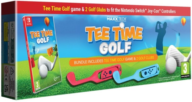 Maxx Tech Tee Time Golf Kit Wireless Gamepad